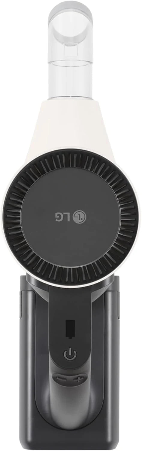 LG A9C-SLIM1C odkurzacz CordZero, odkurzacz z systemem kompresji pyłu, cykloniczny, ssący 150 W, dysza do różnych powierzchni, podstawa parkingowa, 1,9 kg, biały