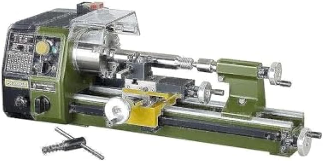 Torno de precisión PROXXON 24002 PD250/E, longitud máx. de pieza de 250 mm
