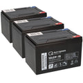 Batería compatible de 36V 15Ah (3x12V 15Ah) para E-Scooter E-Roller AGM