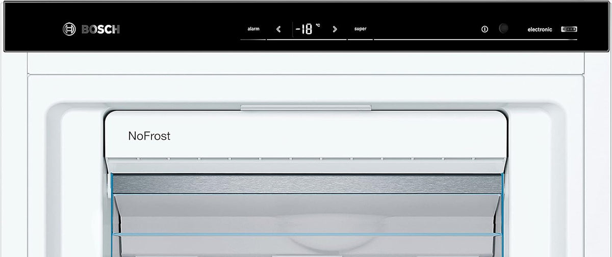 Bosch GSN54AWCV Serie 6 - Congelador XXL (176 x 70 cm, extra ancho, 327 L, NoFrost: nunca más tendrá que descongelar, iluminación LED uniforme, espacio para grandes congelados)