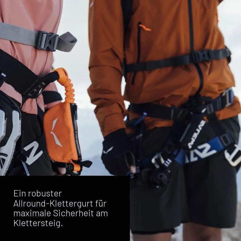 Set de vía ferrata Attac Evo Toxo 3.0, kit completo con casco, mosquetones y disipador de energía, talla única para escalada