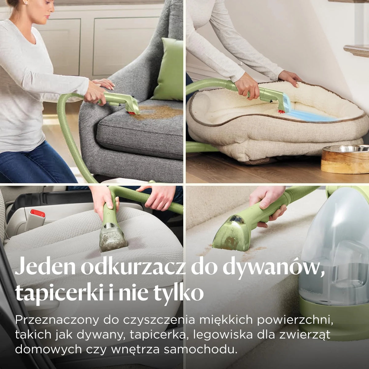 BISSELL Little Green Odkurzacz Piorący do Tapicerki 340W 4098N