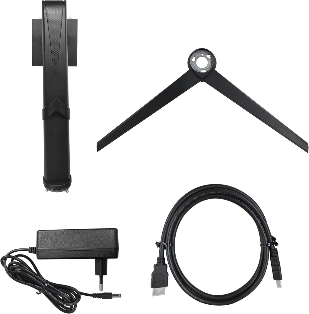 Monitor para juegos Amazon Basics de 27", FHD 1080p, 165 Hz, compatible con VESA, Adaptive Sync, tiempo de respuesta de 1 ms, negro