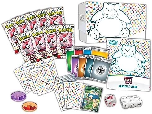 Pokémon JCC Escarlata y Púrpura 3.5 Pokémon 151 Entrenador de Élite