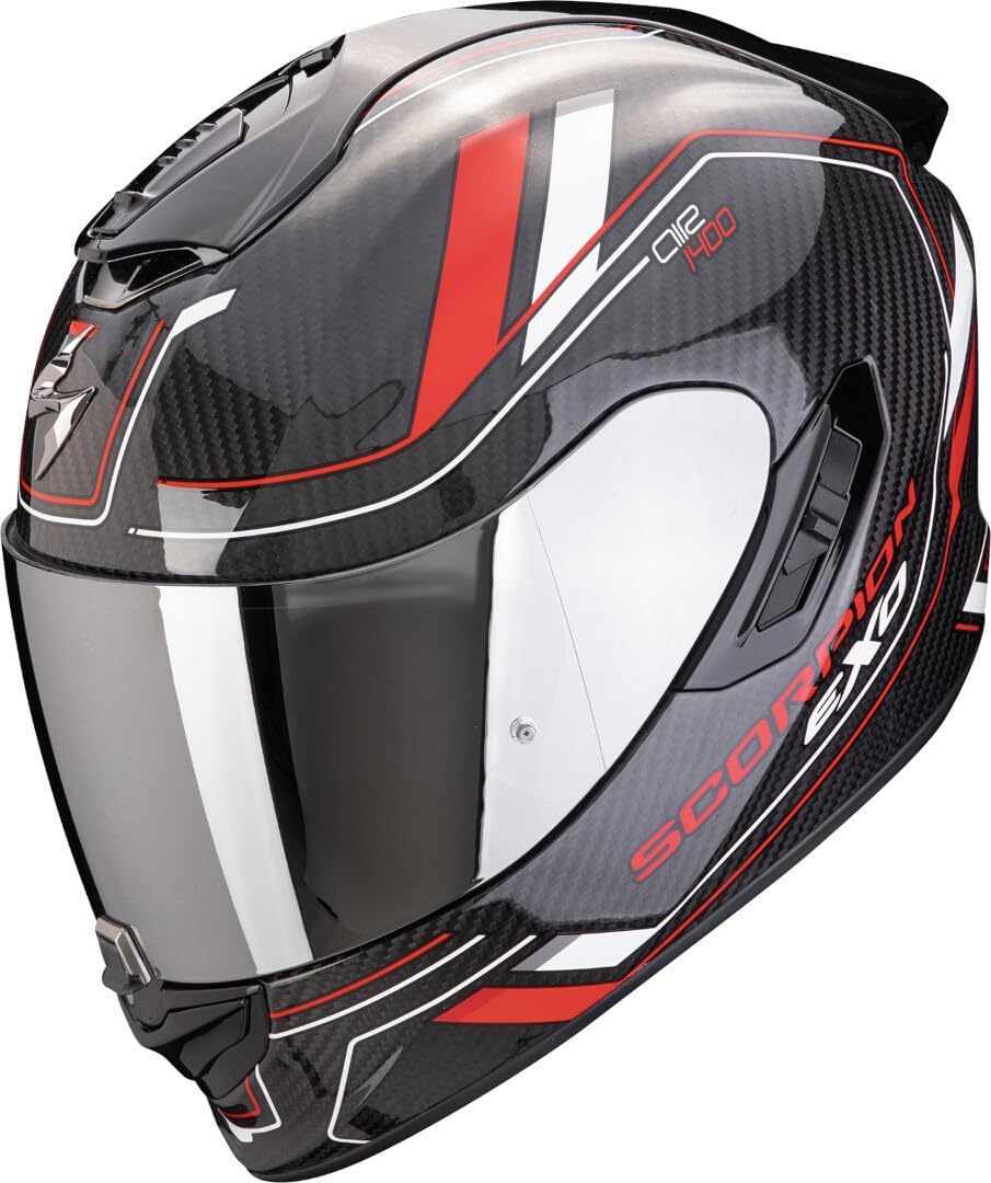 EXO 1400 Evo 2 Carbon AIR Mirage S Negro-Rojo-BIA.