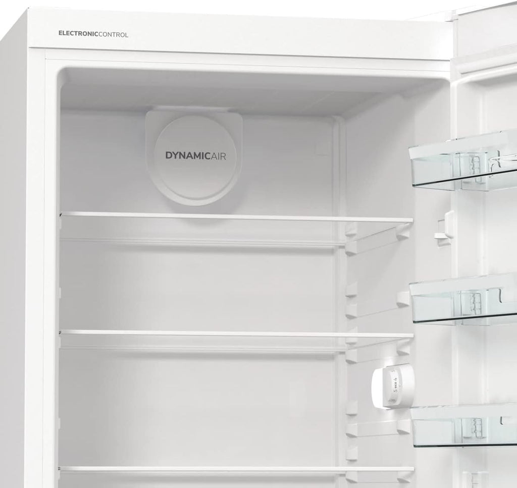 Frigorífico Gorenje R 619 DAXL6/AdaptTech/FreshZone/Función de enfriamiento rápido/Sistema de refrigeración por circulación de aire/Pantalla LED / 398l / 185cm / Clase energética D/Acero inoxidable