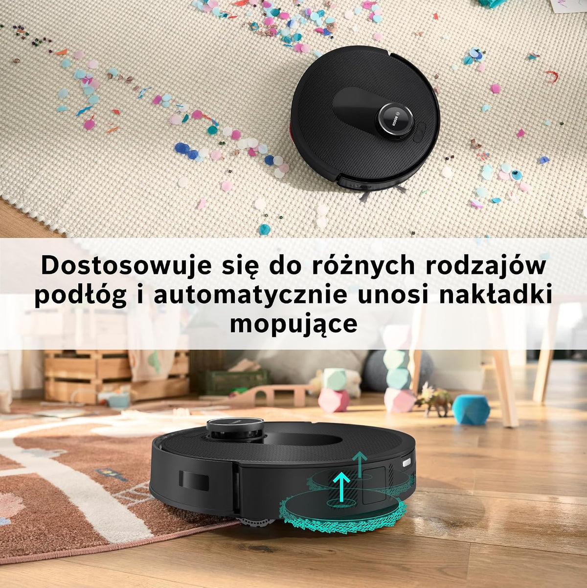 Bosch Spotless Max Robot sprzątający, BCRDW3B, czarny