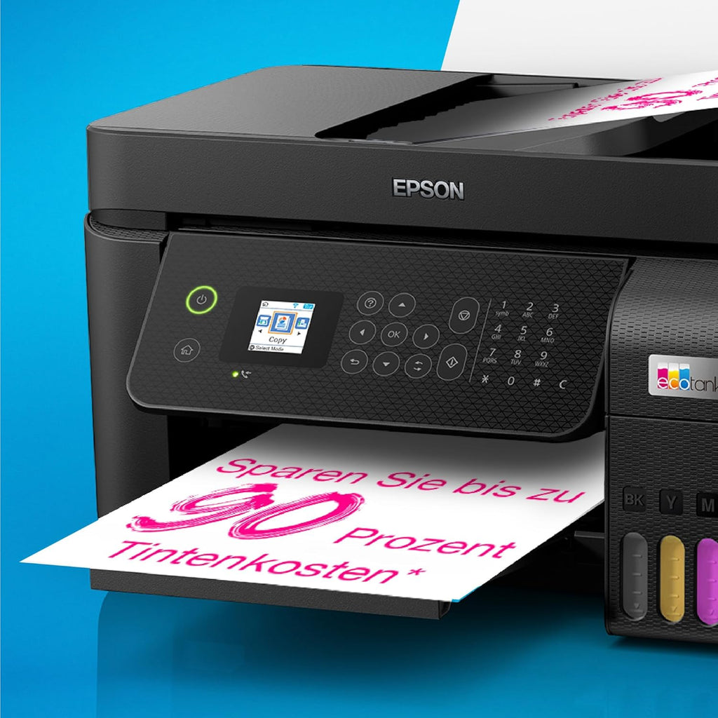 Impresora multifunción de inyección de tinta Epson EcoTank ET-4800 A4 con Wi-Fi, incluye tinta para hasta 3 años