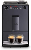 Melitta E 950-222 Caffeo Solo Automatyczny Ekspres do Kawy, 1400 W, 1,2 Litra, Czarny/Srebrny