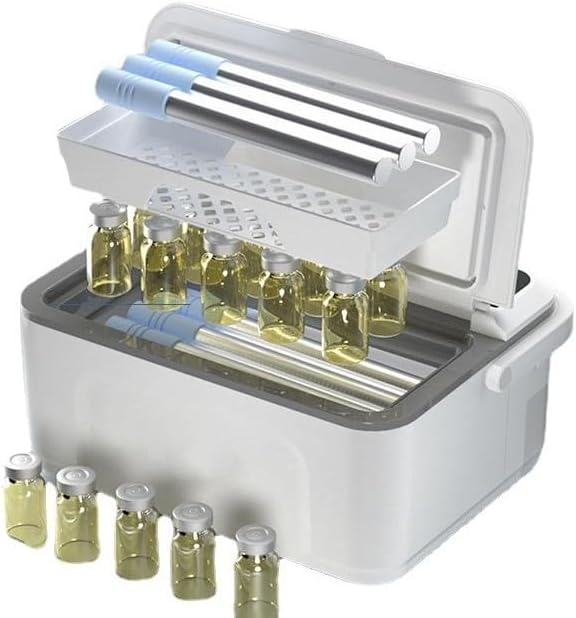 Incluye tres baterías - Nevera médica - Refrigerador portátil para medicamentos - Refrigerador para insulina
