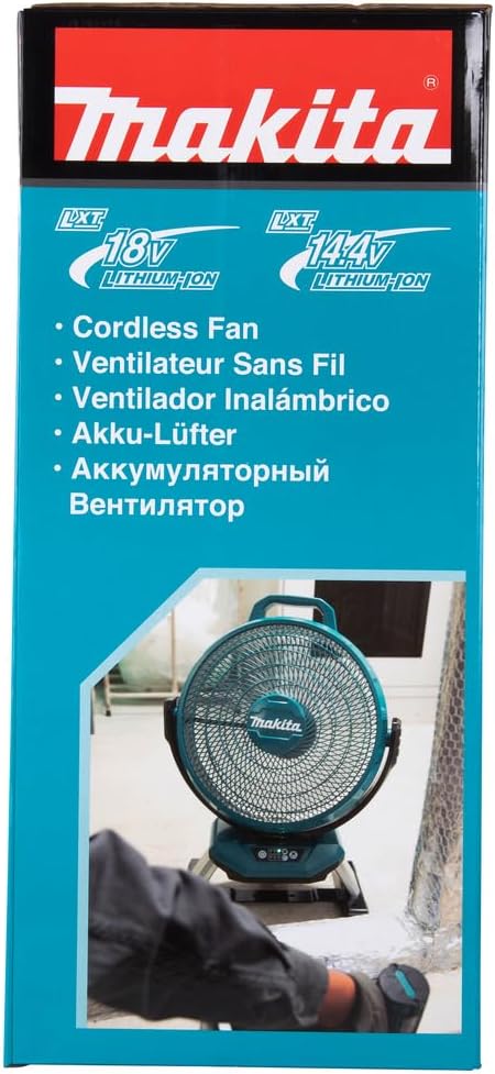Ventilador inalámbrico Makita DCF301Z 18V (sin batería, sin cargador)