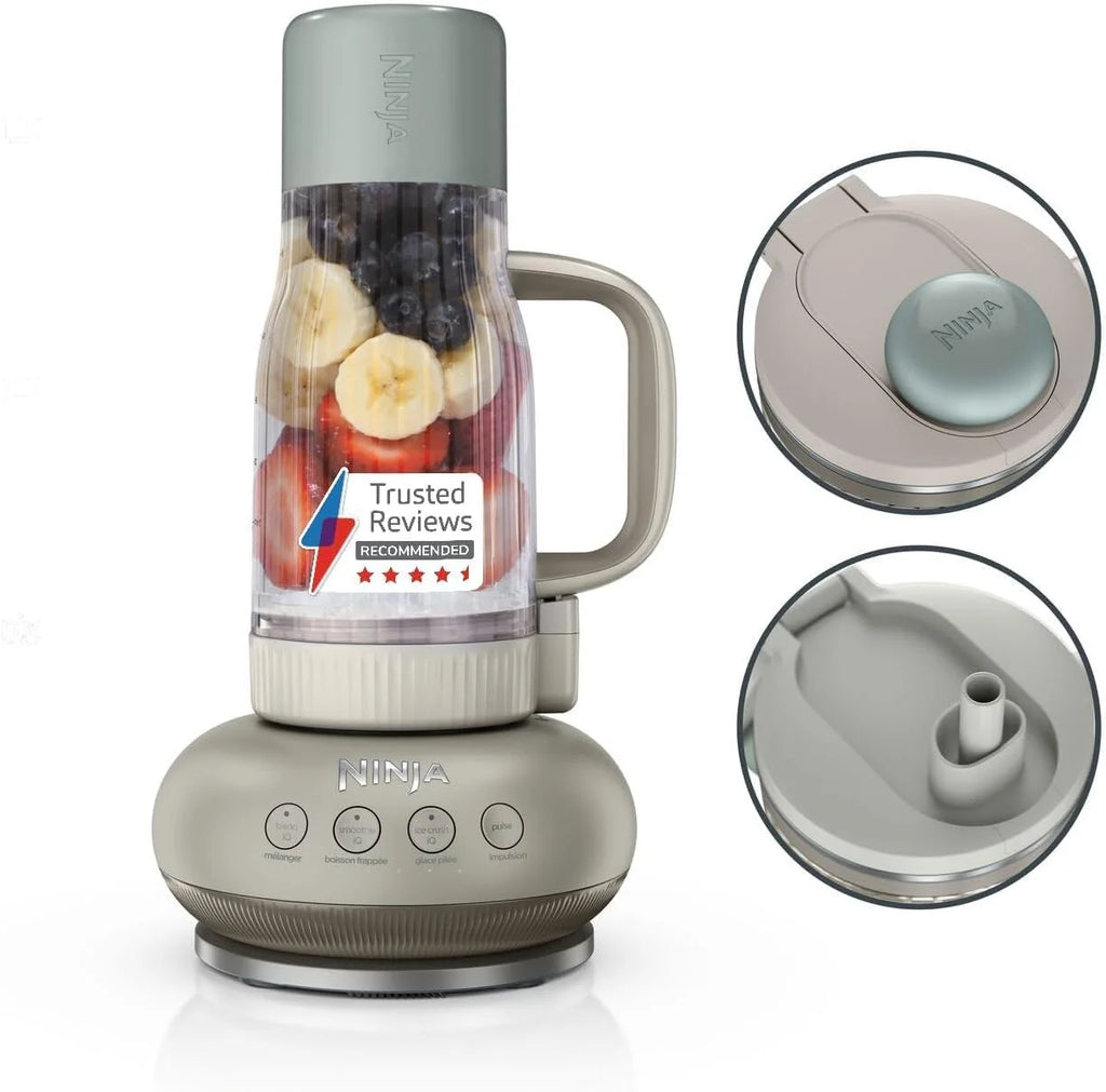 Ninja BlendBoss Blender z przenośnym kubkiem, kamień DB351UKST