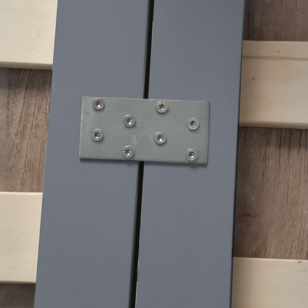 Homestyle4u Cama familiar 270x200 cm, cama de palés de madera maciza, gris | Modular de 3x 90x200 cm – incl. somier, pino macizo, altura 28 cm, para dormitorio y habitación infantil