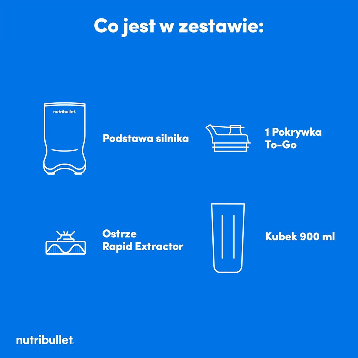 Nutribullet 1000, Blender Elektryczny, Rozdrabniacz, Blender Wielofunkcyjny, Moc 1000 W, Szklanka 900 Ml W Tritan Renew, Cichy i Intuicyjny, Dotykowy i Podświetlany Interfejs