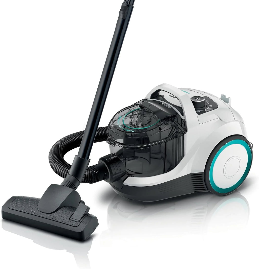 Bosch Serie 4 ProHygienic Odkurzacz 550 W, BGC21HYG1, biało-turkusowy