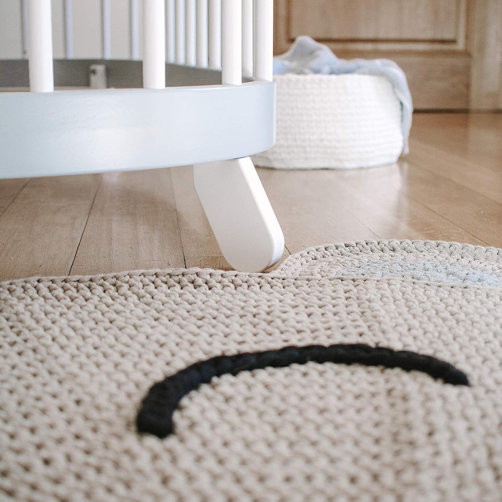 Cuna 7 en 1 tweeto®: cuna de madera evolutiva | cuna de colecho y cuna de barrotes de altura regulable | convertible en cama infantil y parque de juegos (haya natural)