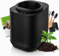 Compostador eléctrico de cocina 4L | Transforma tus residuos en abono con un clic | Compostador eléctrico WeEarth (Negro)
