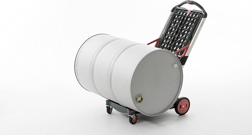 Carros plegables, funcionales y versátiles | Carro plegable móvil | Carrito de la compra con caja de almacenamiento (negro)