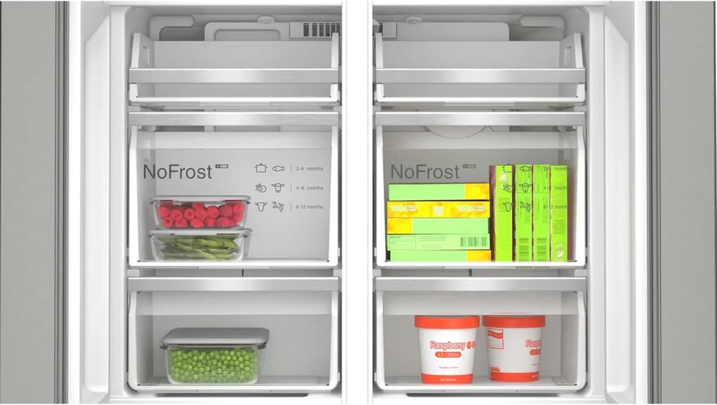 Bosch KFD96APEA, Serie 6, Frigorífico americano, Independiente, 183 x 90,5 cm, 574 L, Inox