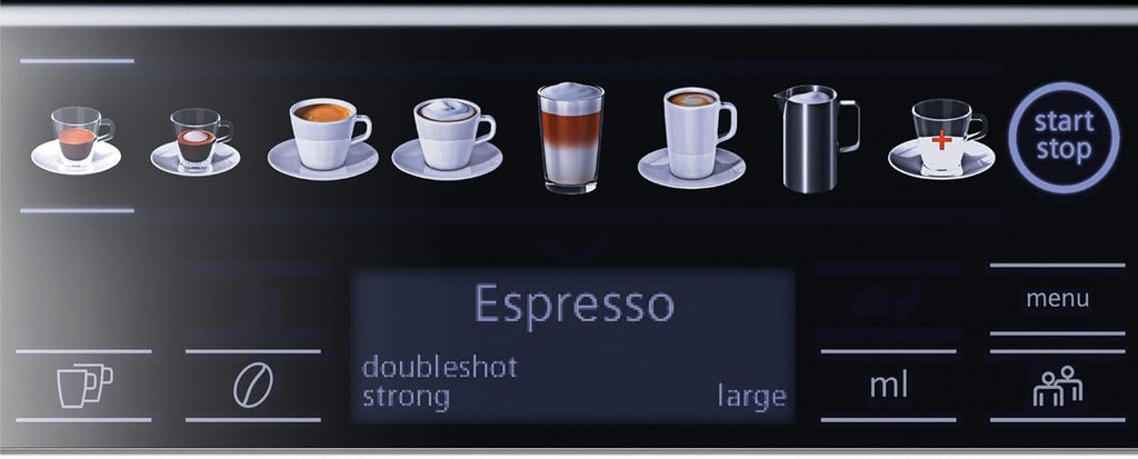 Siemens EQ6 Plus TE654319RW- Cafetera espresso - Antracita, Negro