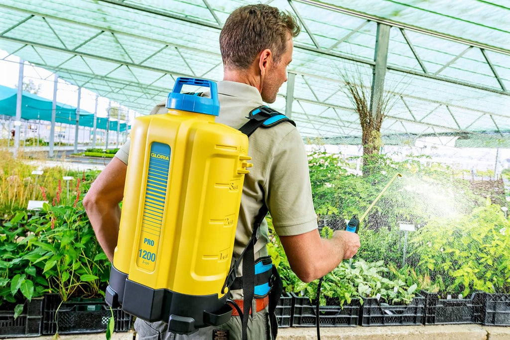 Pulverizador de mochila a batería Pro 1200 Li-Ion 12 L, fumigadora para protección de plantas y control de malezas, compatible con batería de 18V