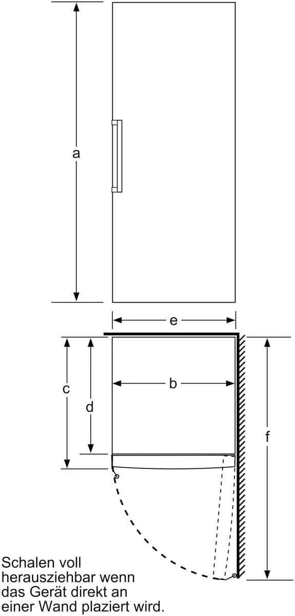 Congelador Siemens GS54NAWCV iQ500, 176 x 70 cm, 327 L, noFrost nunca más volver a descongelar, bigBox espacio para alimentos congelados grandes, varioZone estantes y cajones de cristal flexibles, Blanco
