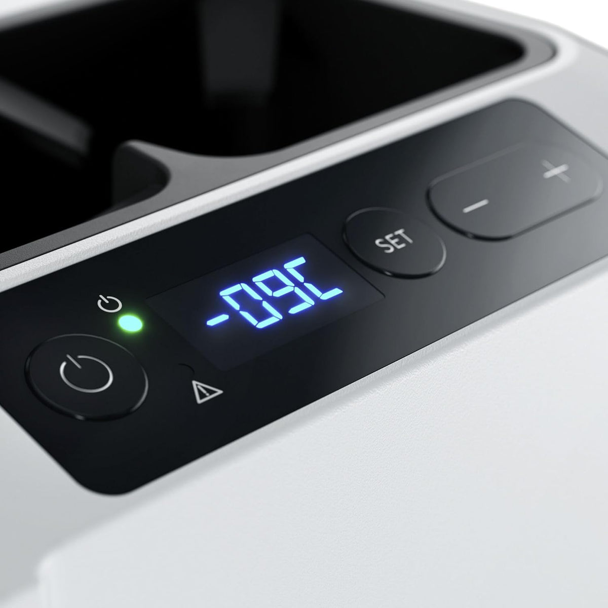Nevera de compresor DOMETIC CFF 12, eléctrica, ligera, 13 litros, 12/230 V para coche, camión, barco, autocaravana y enchufe, gris