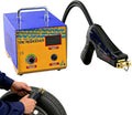 Máquina Ranuradora de Neumáticos SIEEOUR, Regrabadora de 1000W, Dispositivo Profesional con 20 Cuchillas en U/V, Cortador de Goma con Hierro Caliente y Herramienta de Ranurado, para Recauchutado de Neumáticos Desgastados