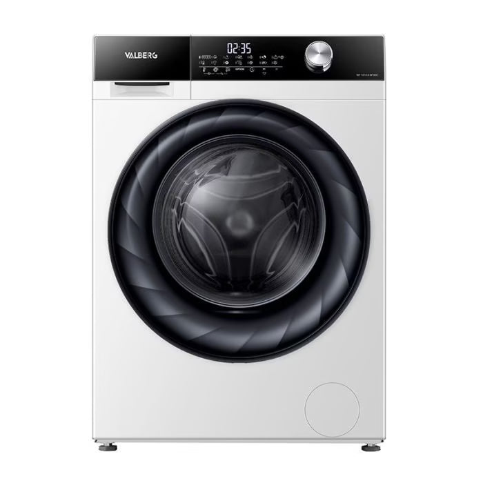 Lavadora de carga frontal 10 kg VALBERG WF 1014 A W180C