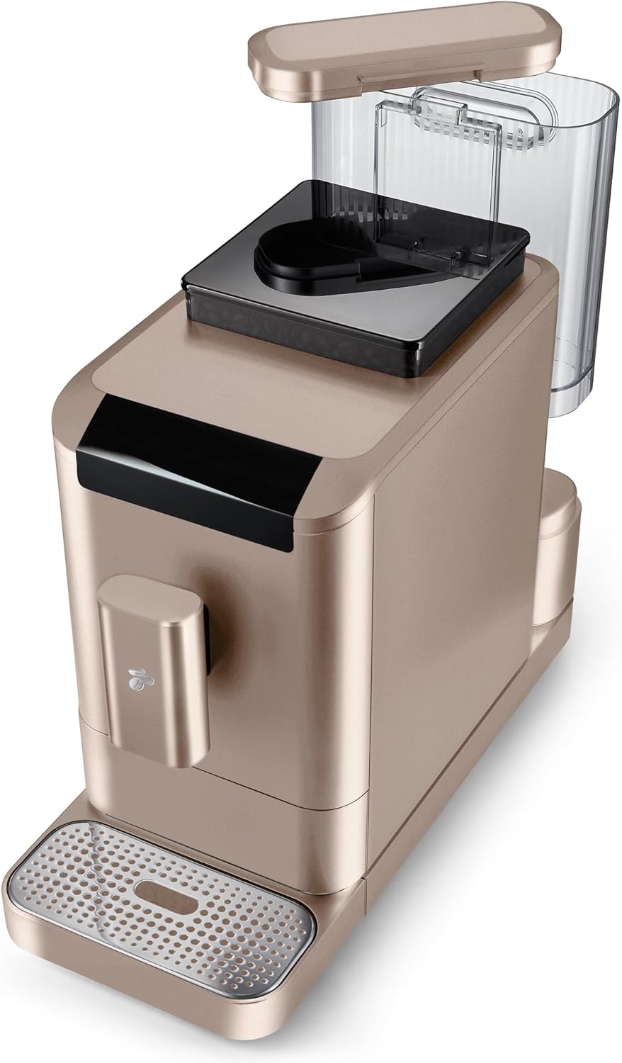 Cafetera superautomática Tchibo Esperto2 Caffè con función para 2 tazas para Caffè Crema y Espresso, Granite Black - INCLUYE set de degustación de café GRATIS