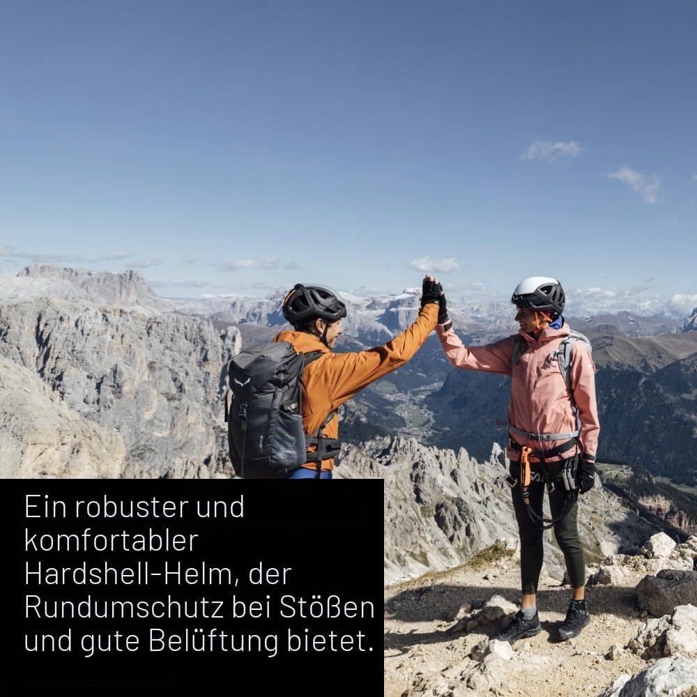 Set de vía ferrata Attac Evo Toxo 3.0, kit completo con casco, mosquetones y disipador de energía, talla única para escalada