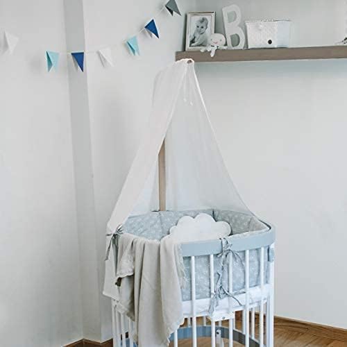 Cuna 7 en 1 tweeto®: cuna de madera evolutiva | cuna de colecho y cuna de barrotes de altura regulable | convertible en cama infantil y parque de juegos (haya natural)