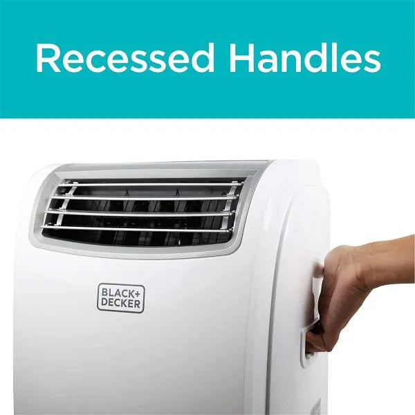Climatizador portátil 2025 de 14 000 BTU con función de calefacción y mando a distancia, blanco