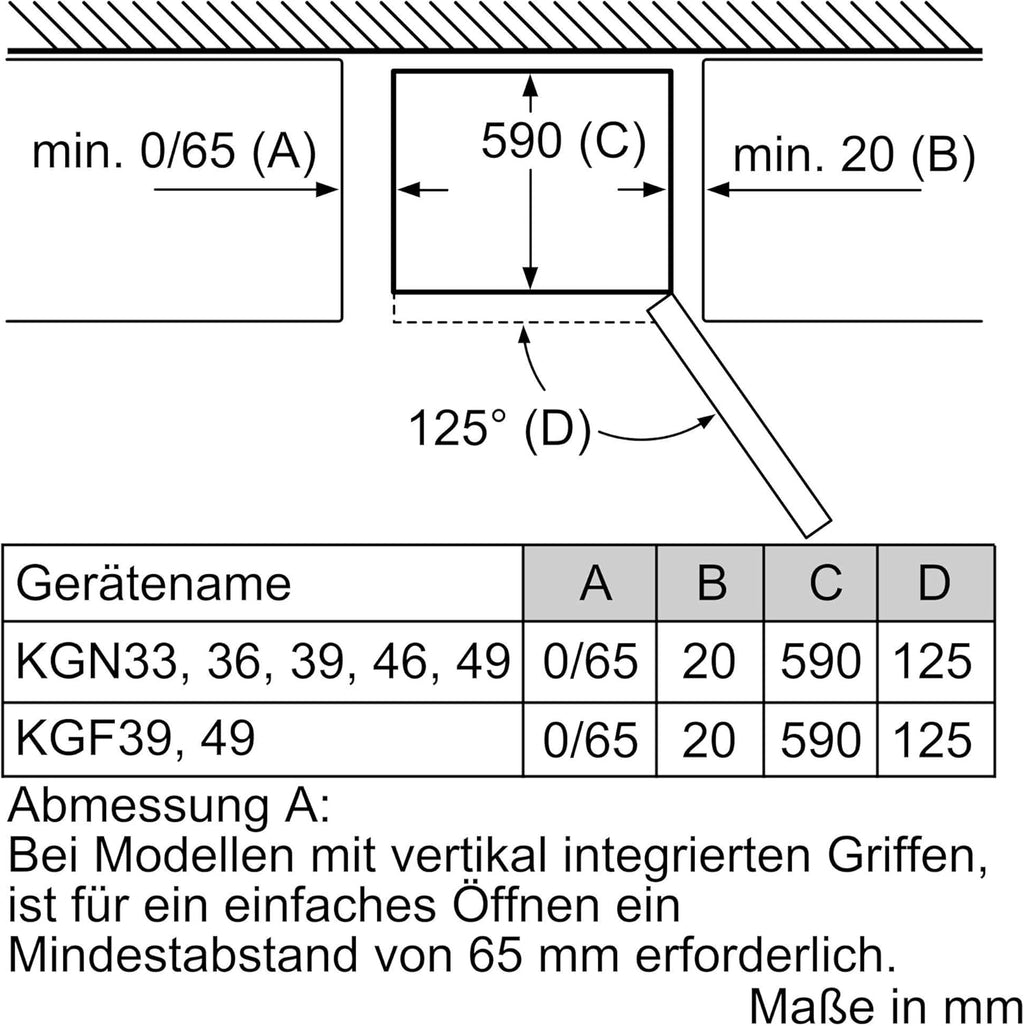 Bosch KGN36NLEA Serie 2, Frigorífico combinado de libre instalación - 305L - An 60cm x Al 186cm - Acero inoxidable plata