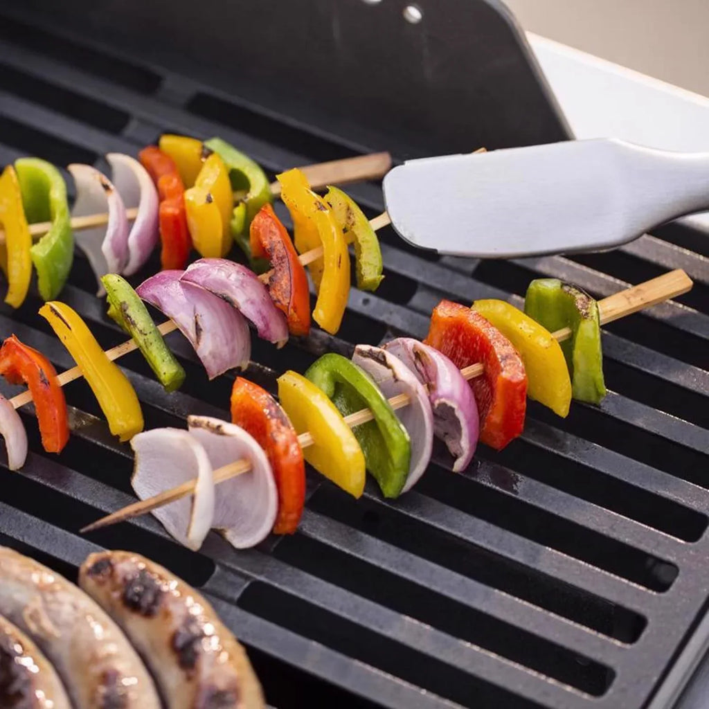 Barbacoa de gas propano Weber Spirit E-210 de 2 quemadores, color negro