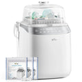 Bottle Washer Pro Limpiador, esterilizador y secador automático para biberones, 5 modos, 72 horas de almacenamiento, 90 pastillas de limpieza