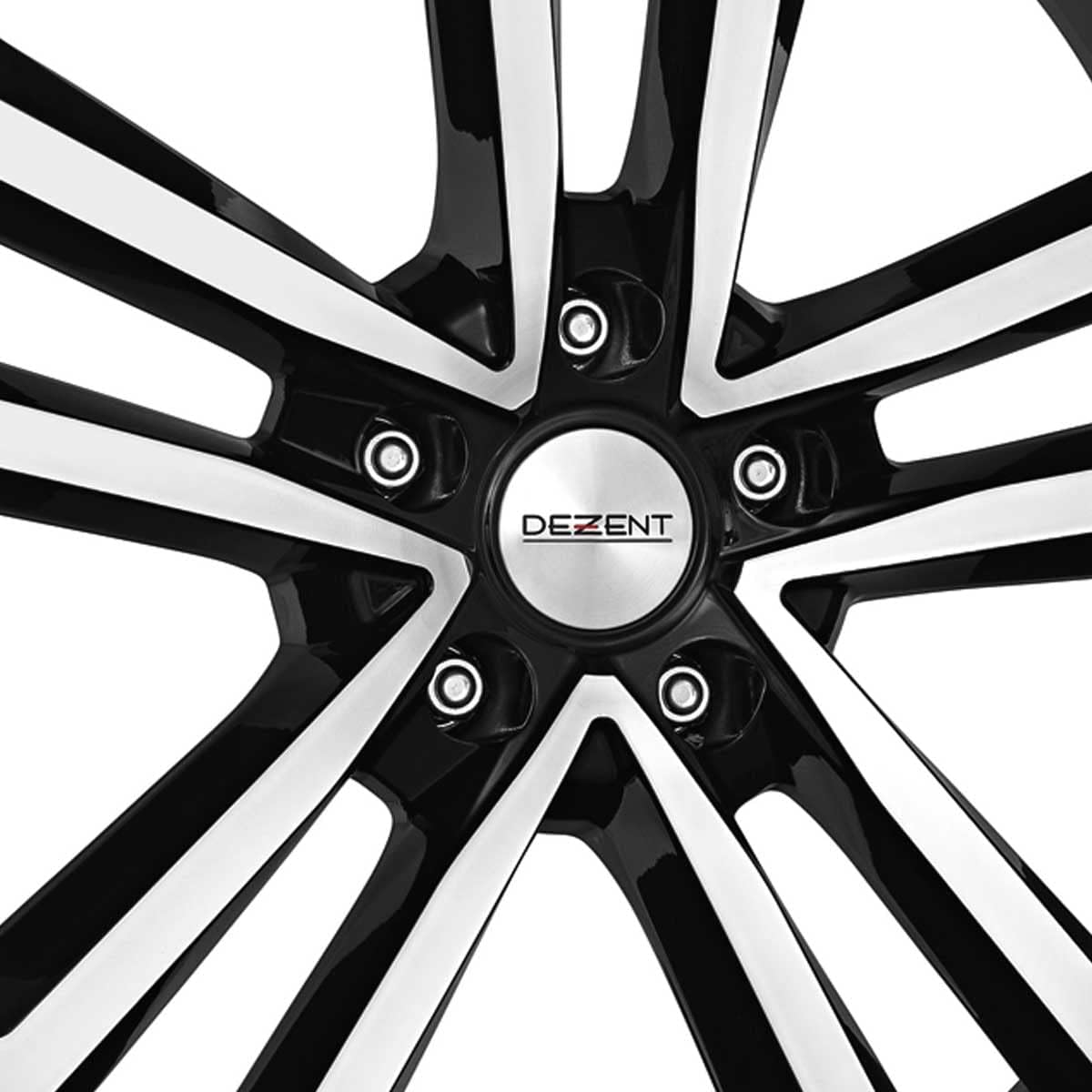 4 llantas de aluminio Dezent TA dark 7.5Jx17 ET38 5x114,3