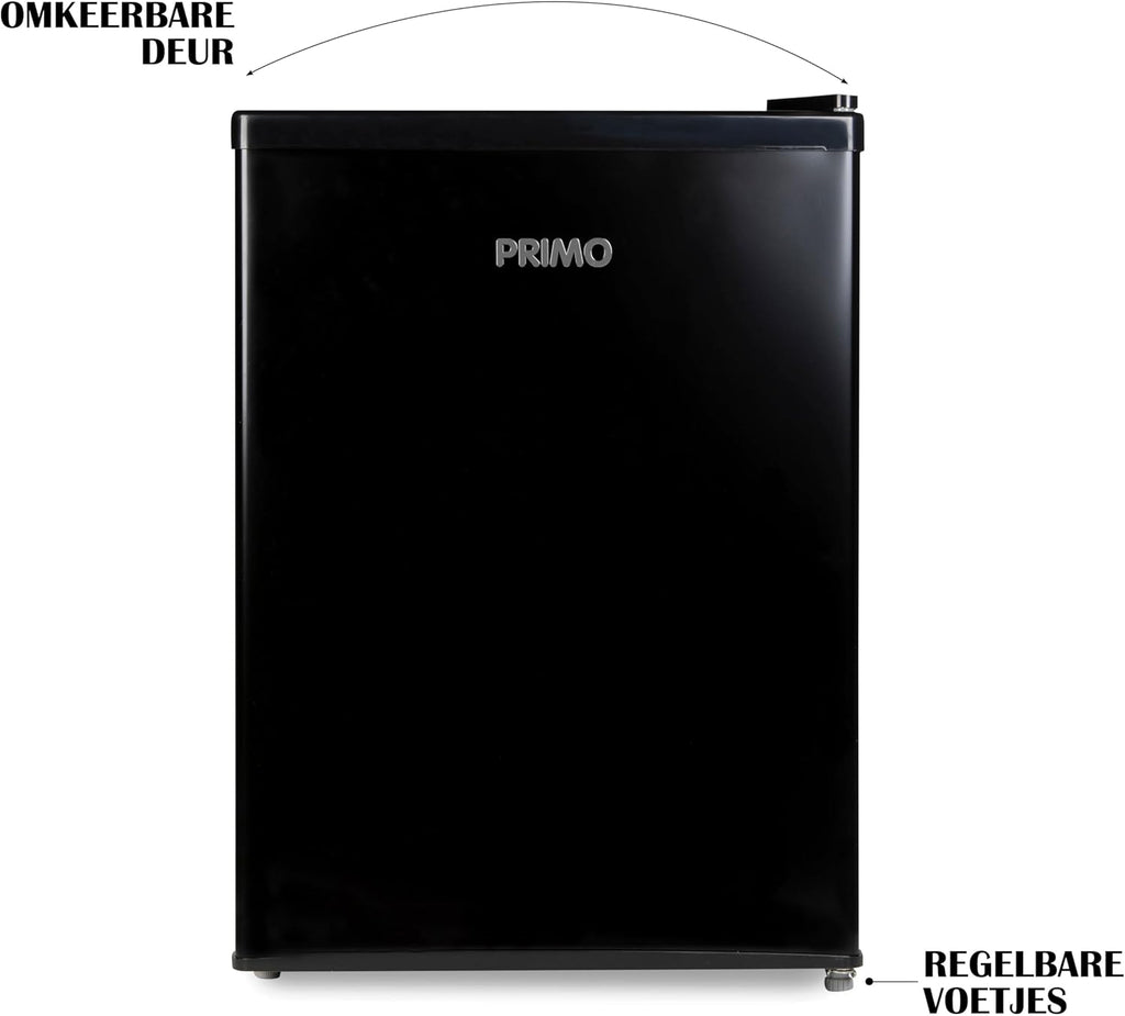 PRIMO PR155FR Frigorífico de sobremesa - 66L - E - Independiente - Negro