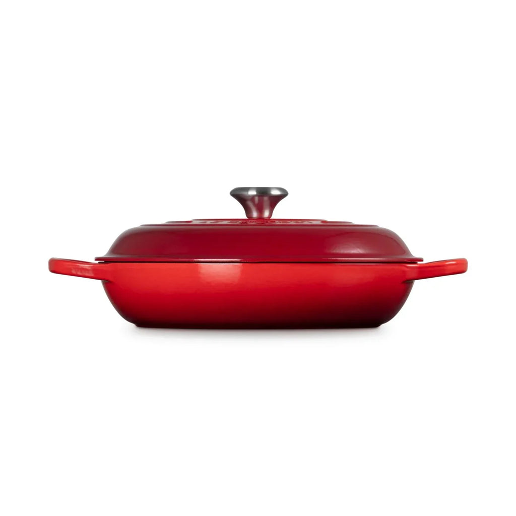 Sartén Le Creuset Signature de hierro fundido, Ø 30 cm, rojo cereza