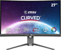 Monitor Gaming curvo MSI MAG 275CQRF-QD de 27" WQHD - Panel Rapid VA 1000R, 2560x1440, 16:9, 170Hz / 1ms, FreeSync Premium, HDR Ready, soporte ajustable - HDMI 2.0b, DisplayPort 1.2a, USB Type-C, USB 2.0