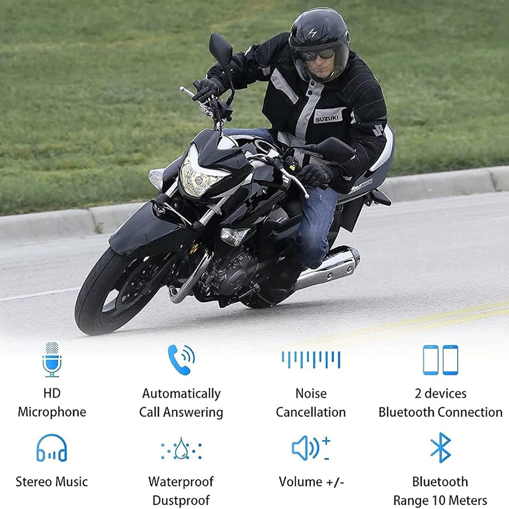 Casco de moto modular Bluetooth integrado homologado ECE/DOT con doble visera antivaho y micrófono, casco de moto integral para hombres, mujeres y adultos, azul, M