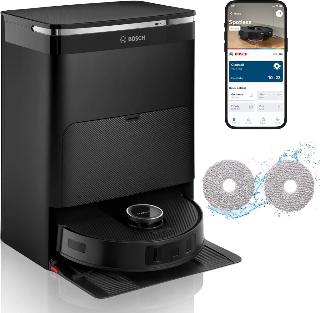 Bosch Spotless Max Robot sprzątający, BCRDW3B, czarny