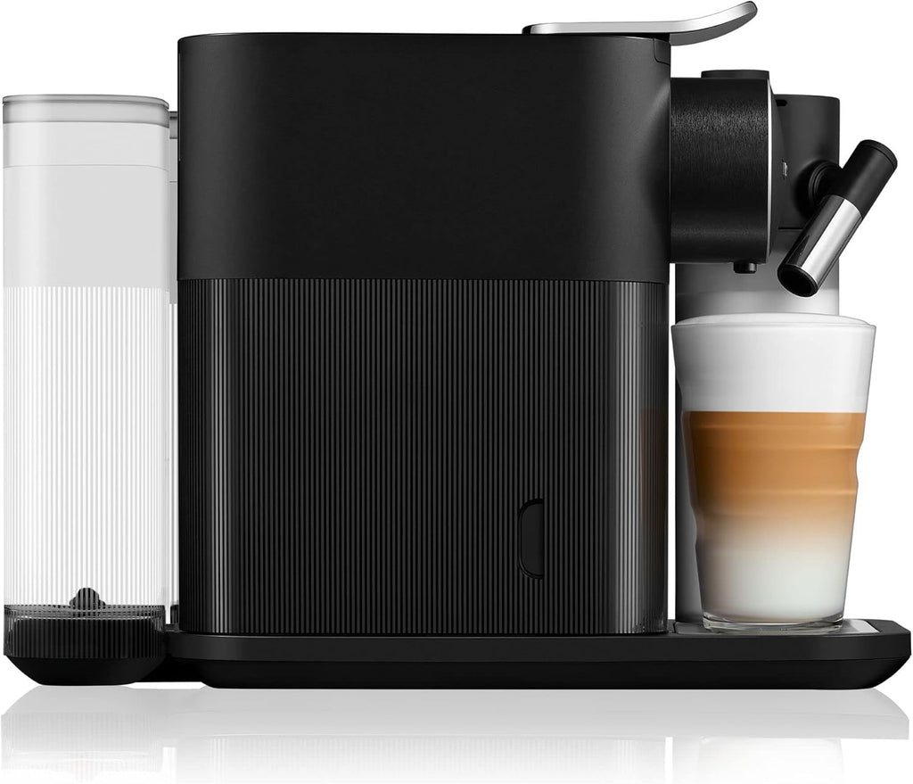 Nespresso De'Longhi EN640.W Gran Lattissima Cafetera de cápsulas con sistema automático de leche, 19 bares de presión, 1400 W, Blanco