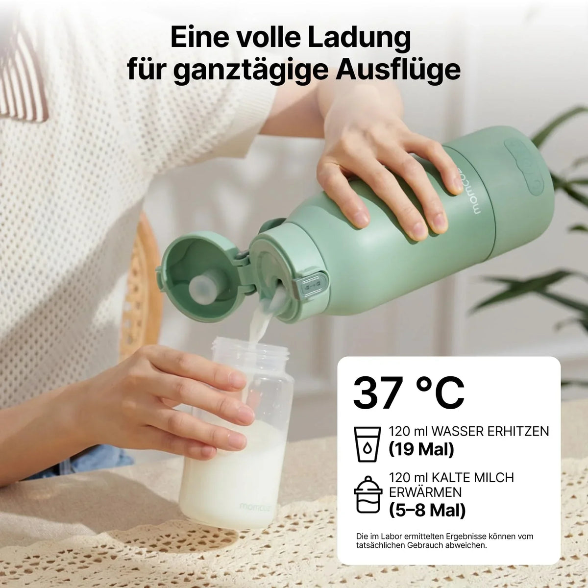 Calentador de biberones y enfriador de leche materna Momcozy, MW05 portátil de 500 ml, batería de gran capacidad, CM01 650 ml con refrigeración 360° durante 24 horas, certificación TÜV CE