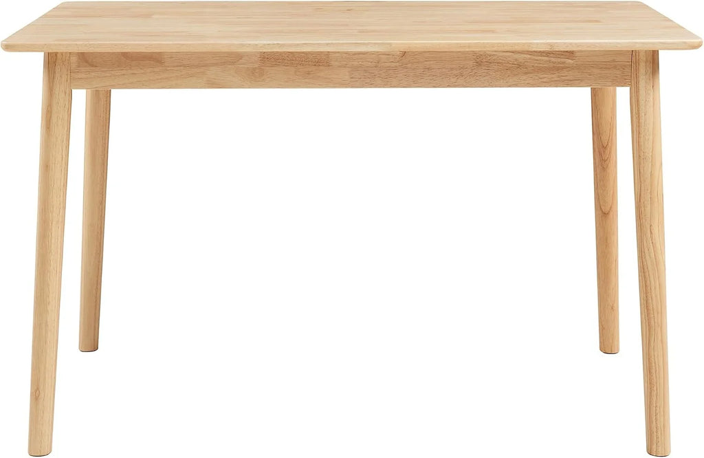 [en.casa] Stół do jadalni Klijori stół kuchenny dla 6 osób, 140 x 70 x 74 cm, stół do jadalni, kuchni, salonu, prostokątny, drewno, naturalne