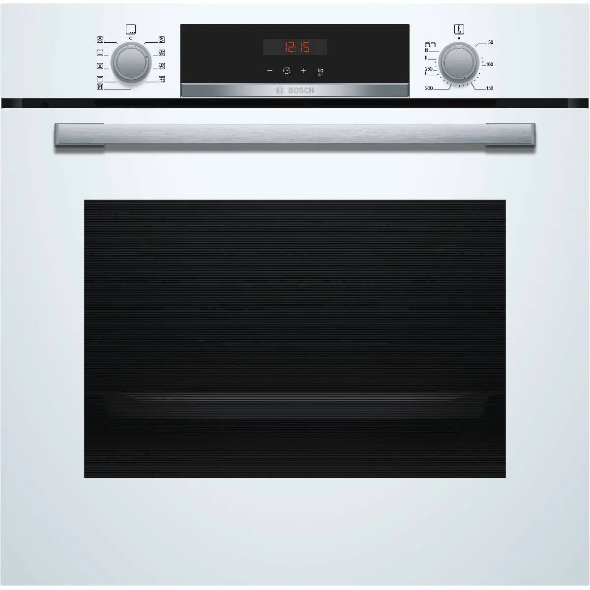 Horno multifunción integrable de 71l, 60cm, con pirólisis, blanco - HBA573BV0 - BOSCH