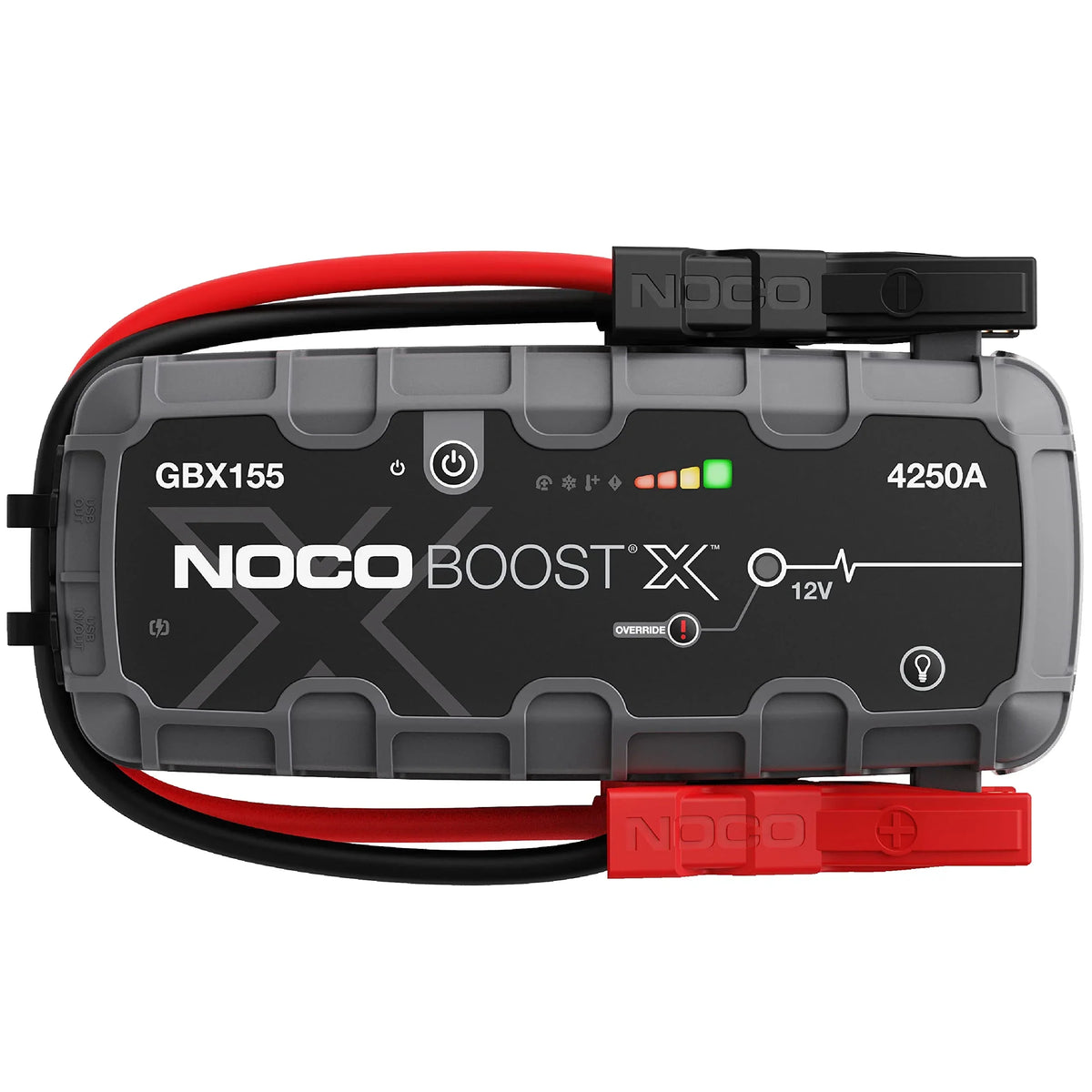 Arrancador de baterías GBX155 4250 A 12 V, batería externa de litio para motores de gasolina de hasta 10 l y motores diésel de hasta 8 l