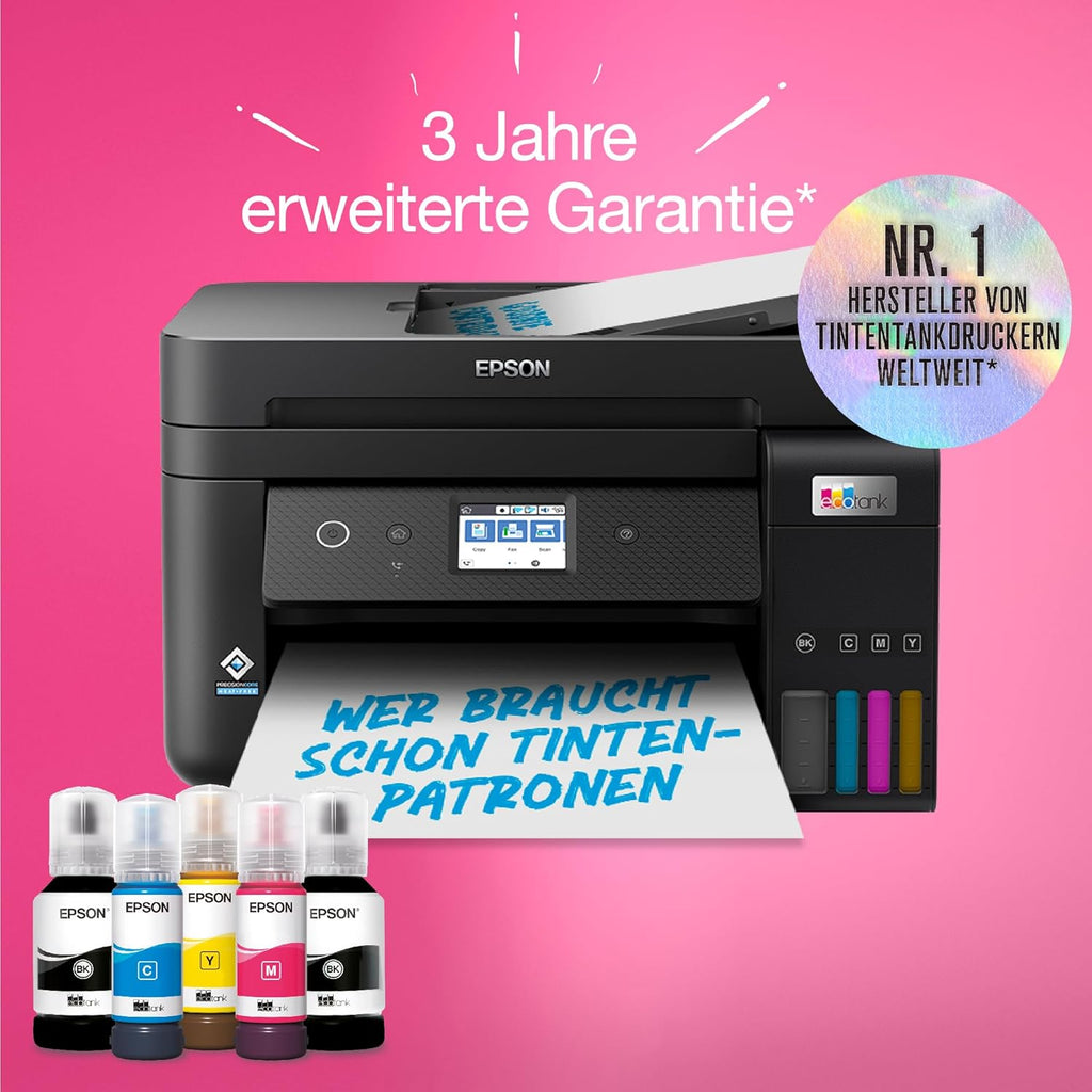 Impresora multifunción de inyección de tinta Epson EcoTank ET-4800 A4 con Wi-Fi, incluye tinta para hasta 3 años
