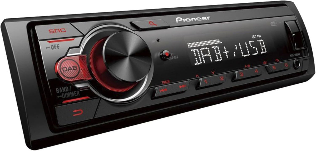 Pioneer MVH-130DABAN con antena DAB