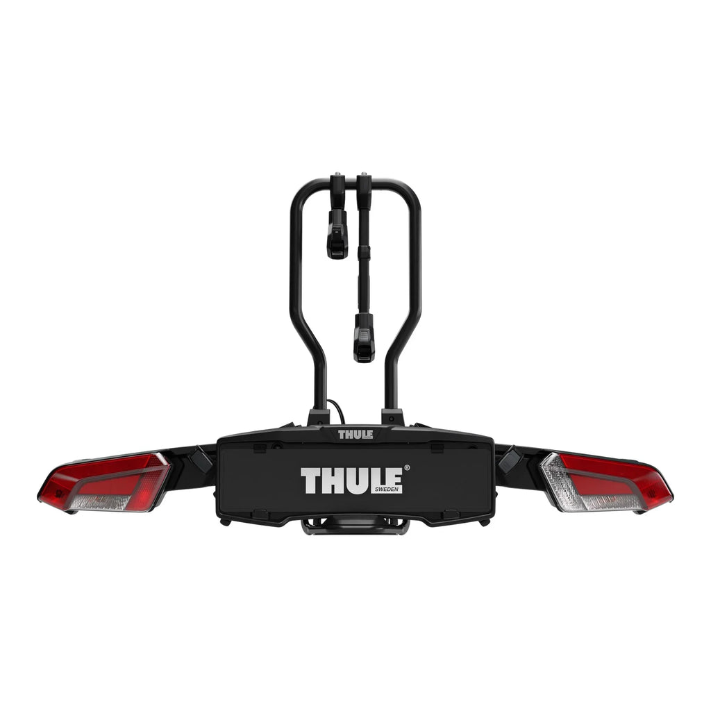 Portabicicletas de plataforma Thule EasyFold 3 para bola de remolque, negro, plegable, para 2 o 3 bicicletas